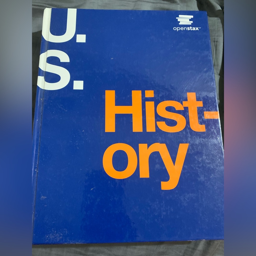 Used US History book in great condition